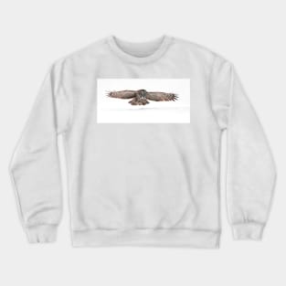 Silent Hunter - Great Grey Owl Crewneck Sweatshirt